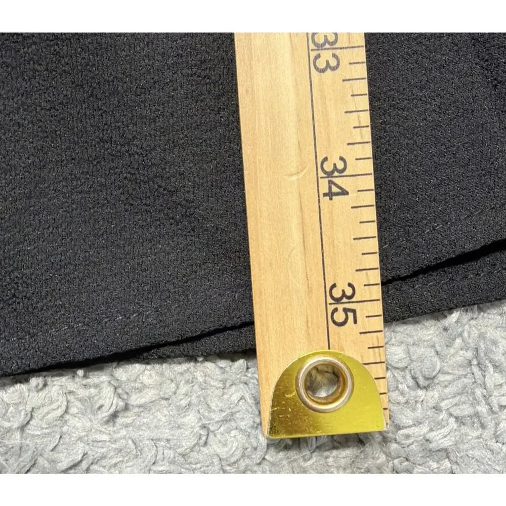 RUSTYDUSTY BOHEMIAN BLACK TUNIC SMOCK DRESS V NECK NWT Size L - Picture 9 of 10